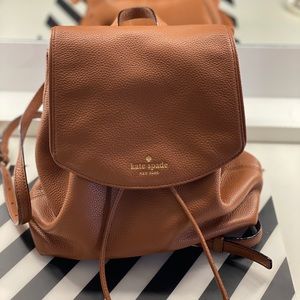Brown Kate Spade Backpack